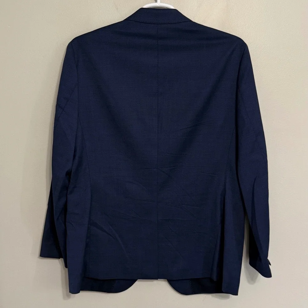NWOT Banana Republic Mens 44R Reda Flexo Italian Wool Tailored Slim Fit Blazer